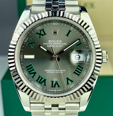 rolex datejust wimbledon reference